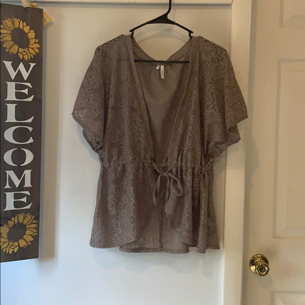 Flutter Sleeve Cover Up